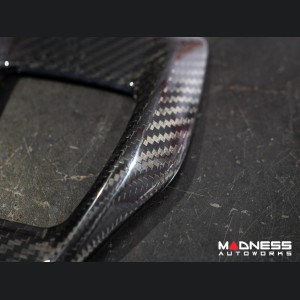 Alfa Romeo Stelvio Shift Gate Trim Panel - Carbon Fiber - 2020+ - Feroce Carbon